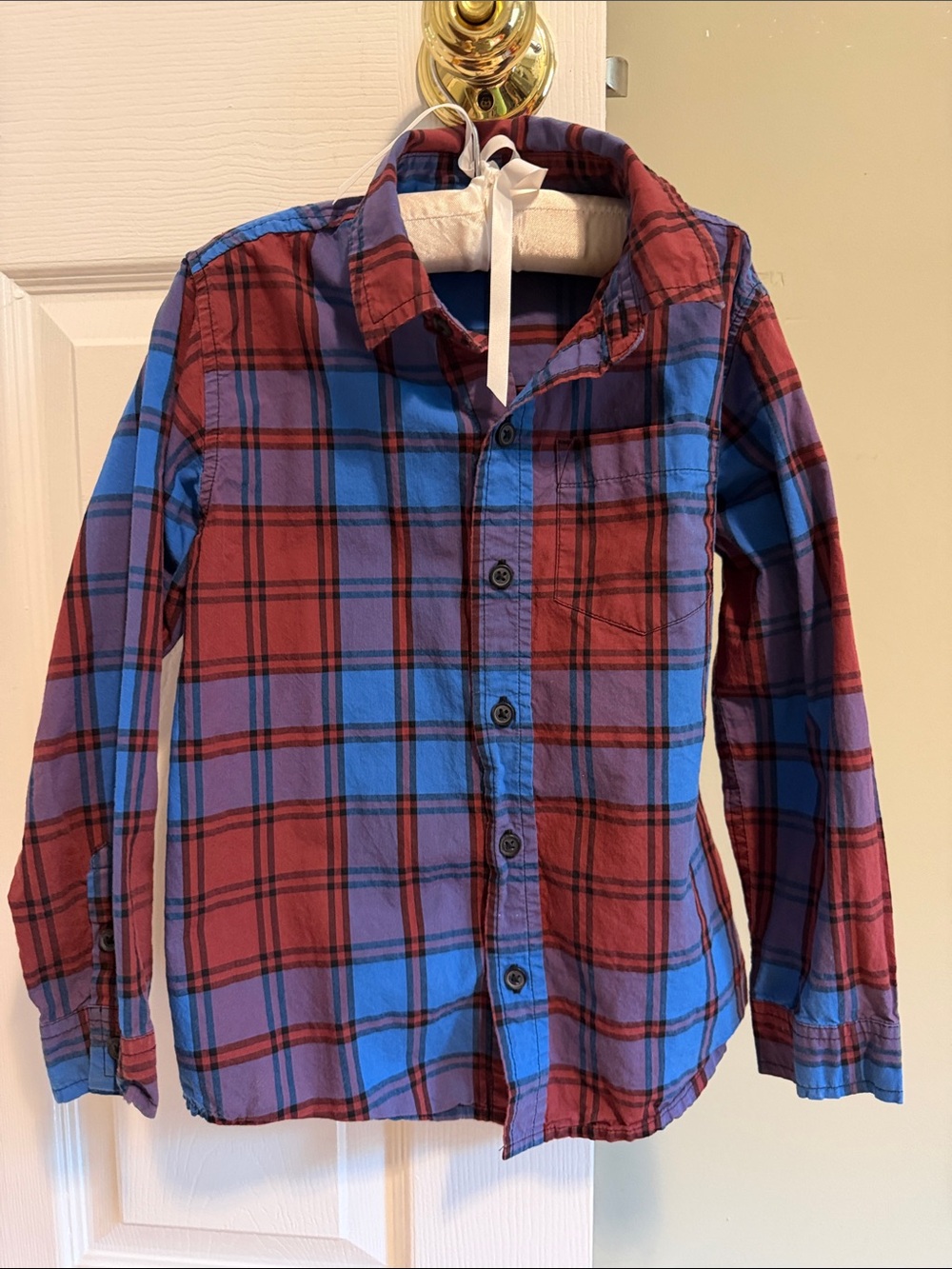 Tea Collection Kids Plaid Button-Up Shirt